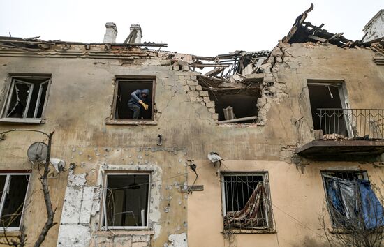 Russia Ukraine Military Operation Drone Attack