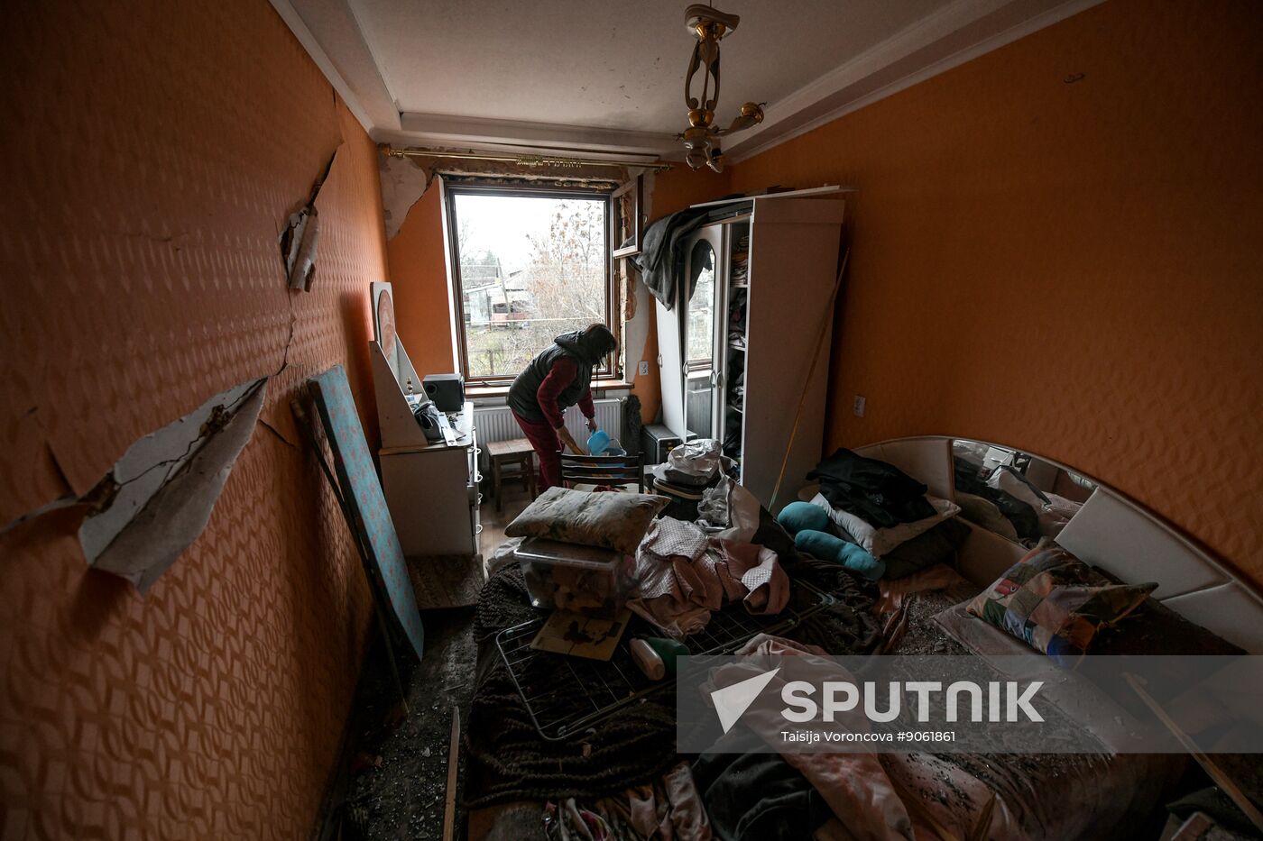 Russia Ukraine Military Operation Drone Attack