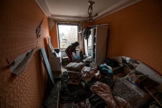 Russia Ukraine Military Operation Drone Attack