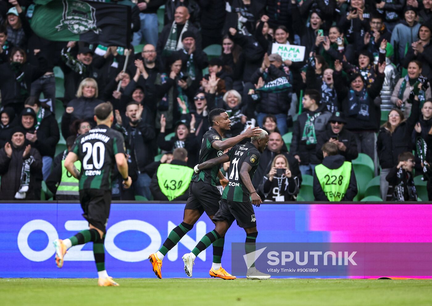 Russia Soccer Premier-League Krasnodar - Krylia Sovetov