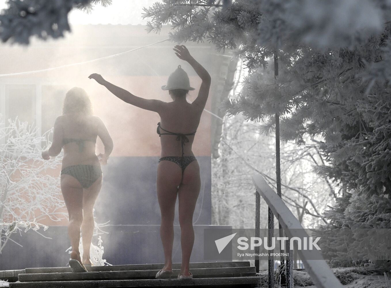 Russia Winter Swimming