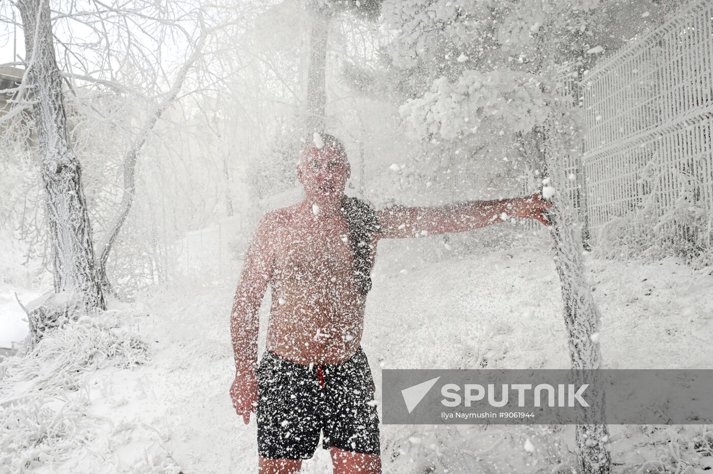 Russia Winter Swimming