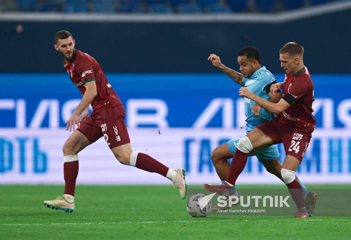 Russia Soccer Premier-League Zenit - Rubin