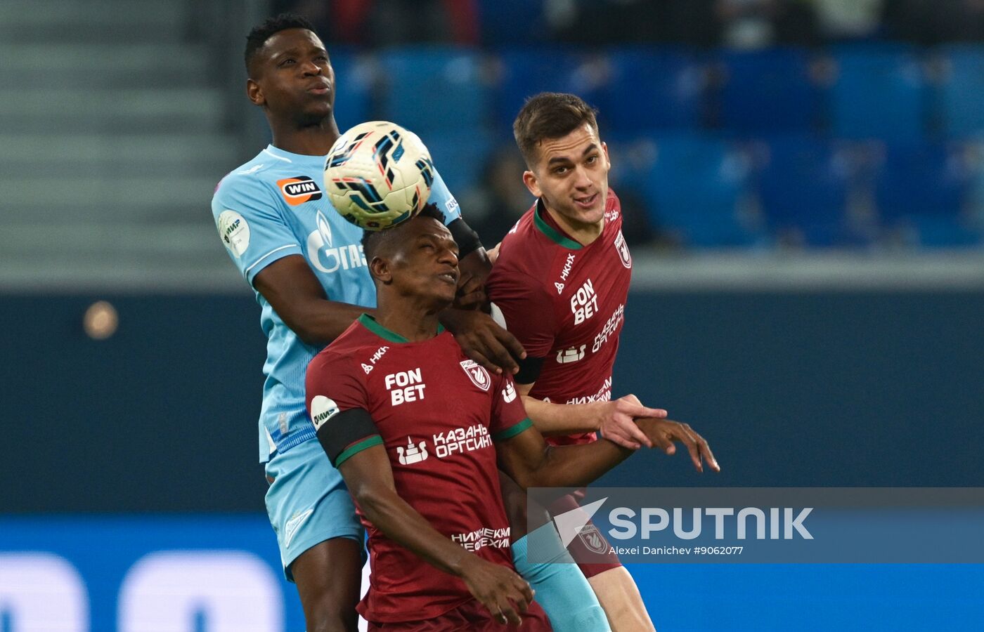 Russia Soccer Premier-League Zenit - Rubin