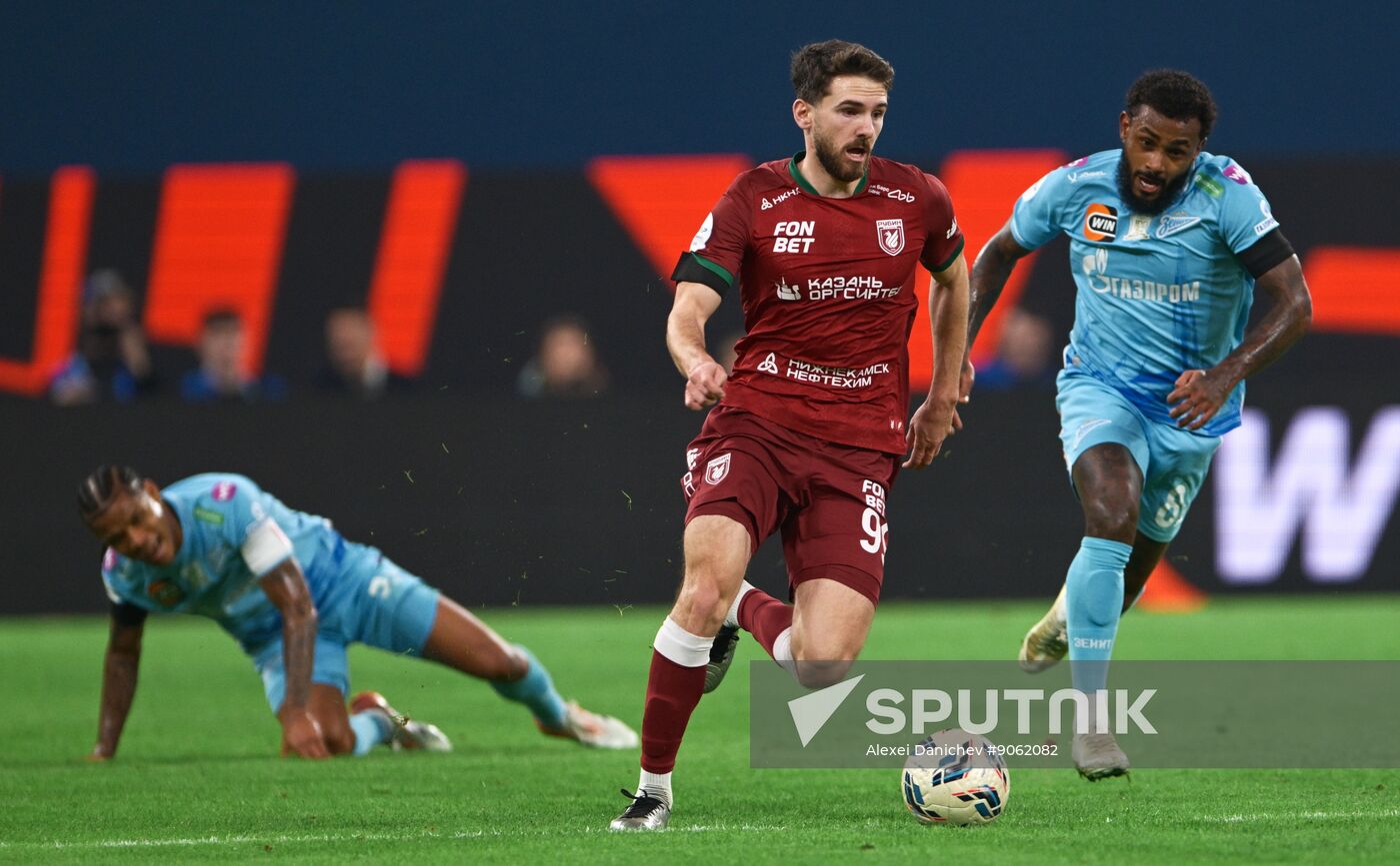 Russia Soccer Premier-League Zenit - Rubin
