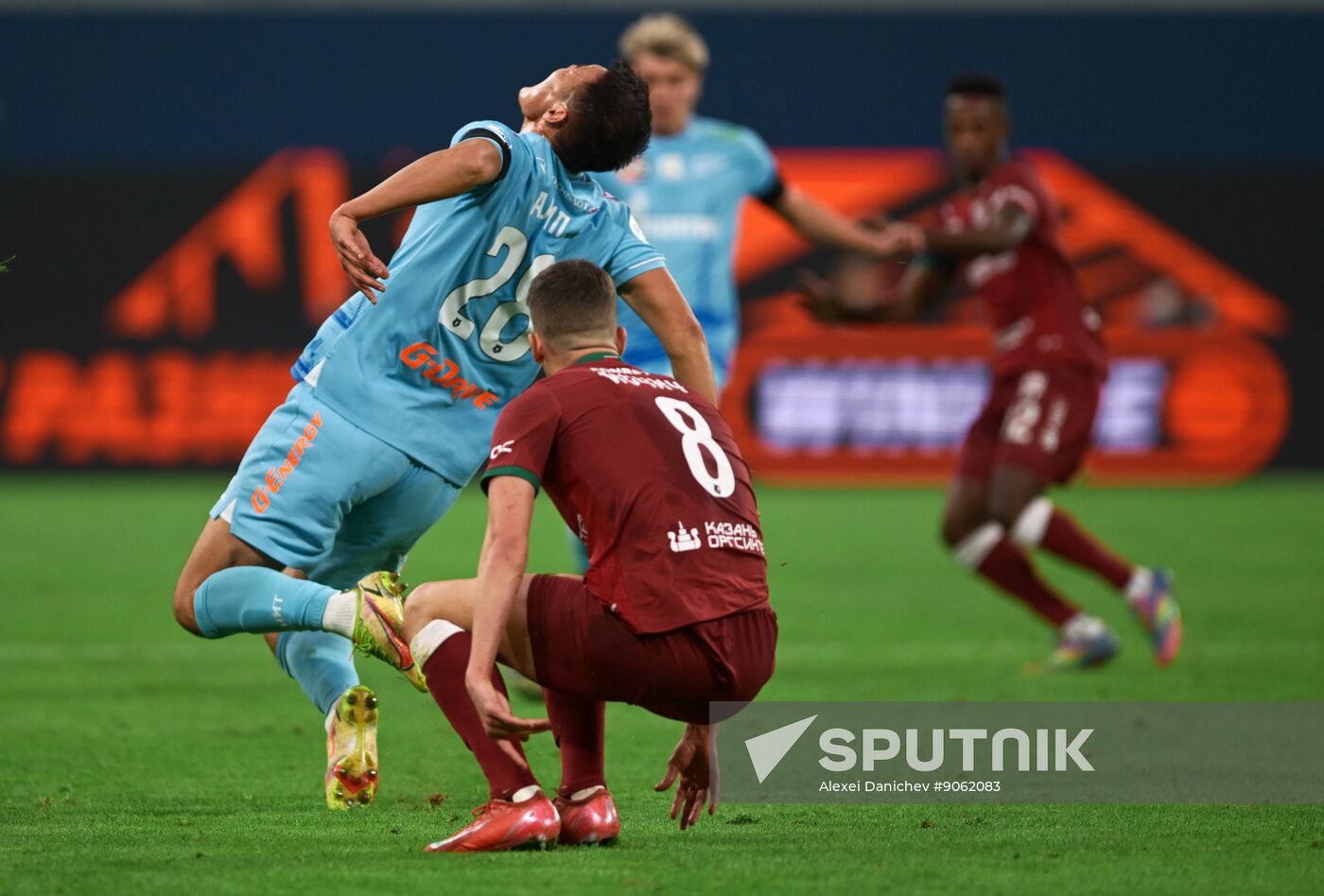Russia Soccer Premier-League Zenit - Rubin