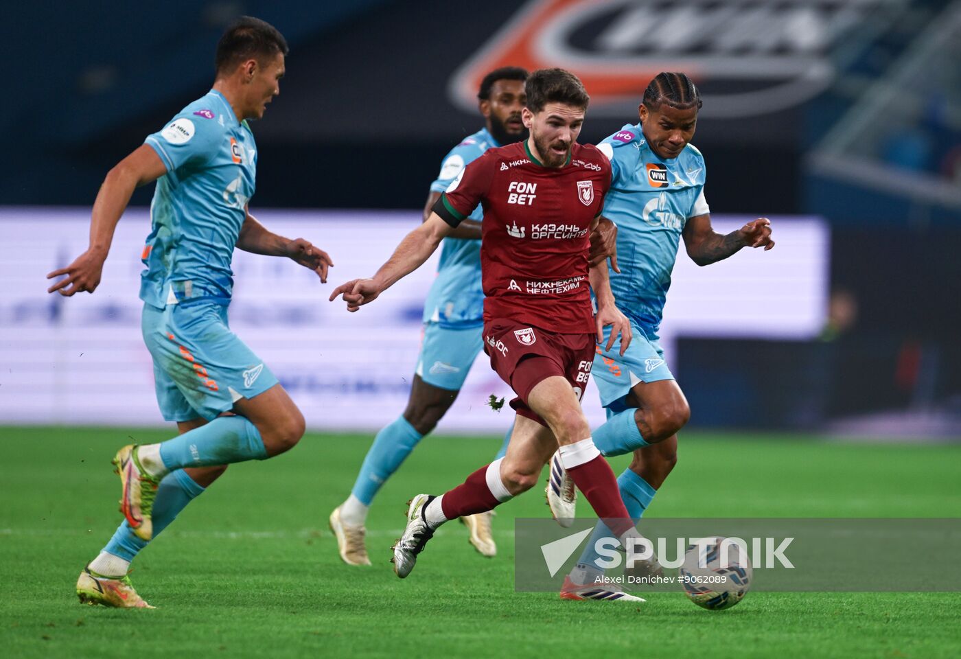 Russia Soccer Premier-League Zenit - Rubin