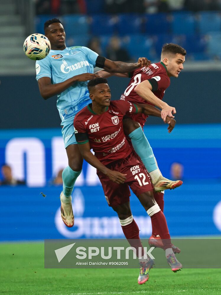 Russia Soccer Premier-League Zenit - Rubin