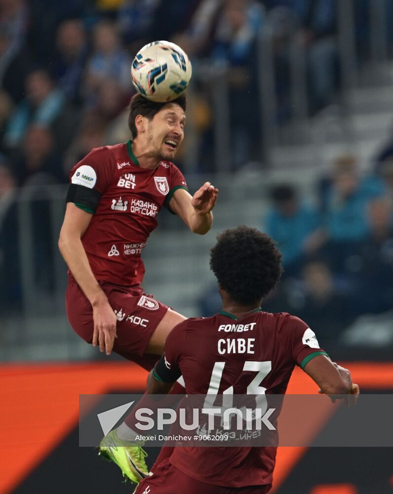 Russia Soccer Premier-League Zenit - Rubin