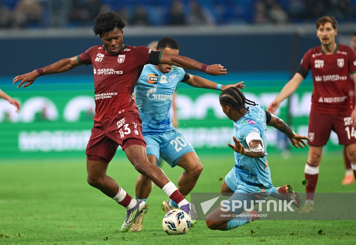 Russia Soccer Premier-League Zenit - Rubin