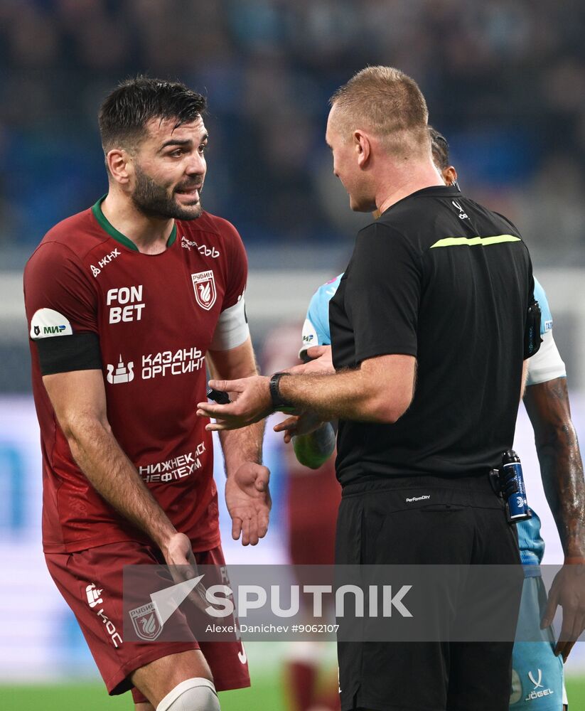 Russia Soccer Premier-League Zenit - Rubin
