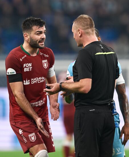 Russia Soccer Premier-League Zenit - Rubin