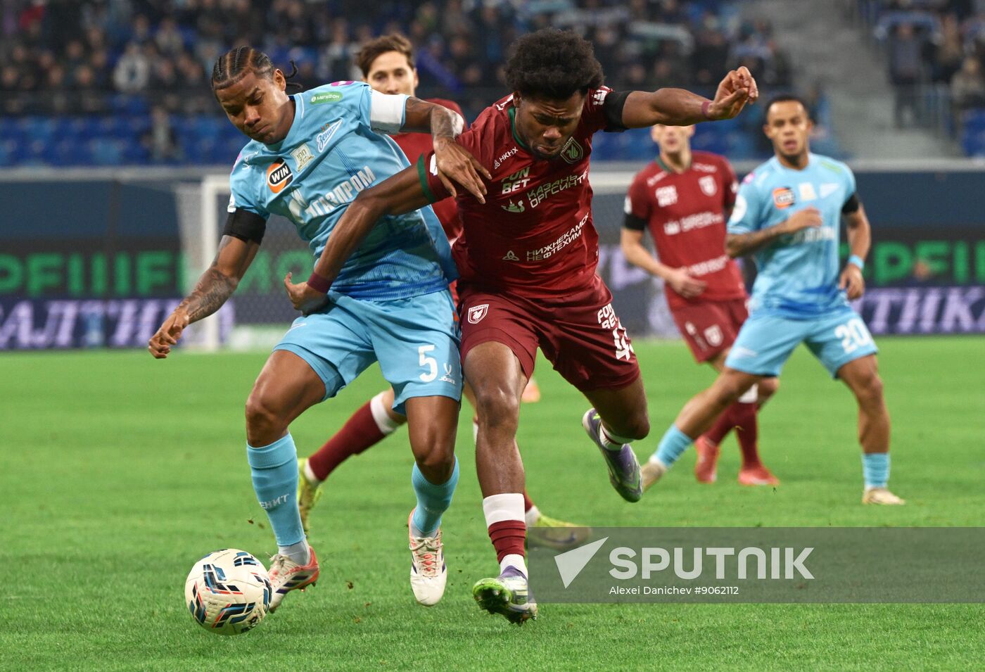 Russia Soccer Premier-League Zenit - Rubin