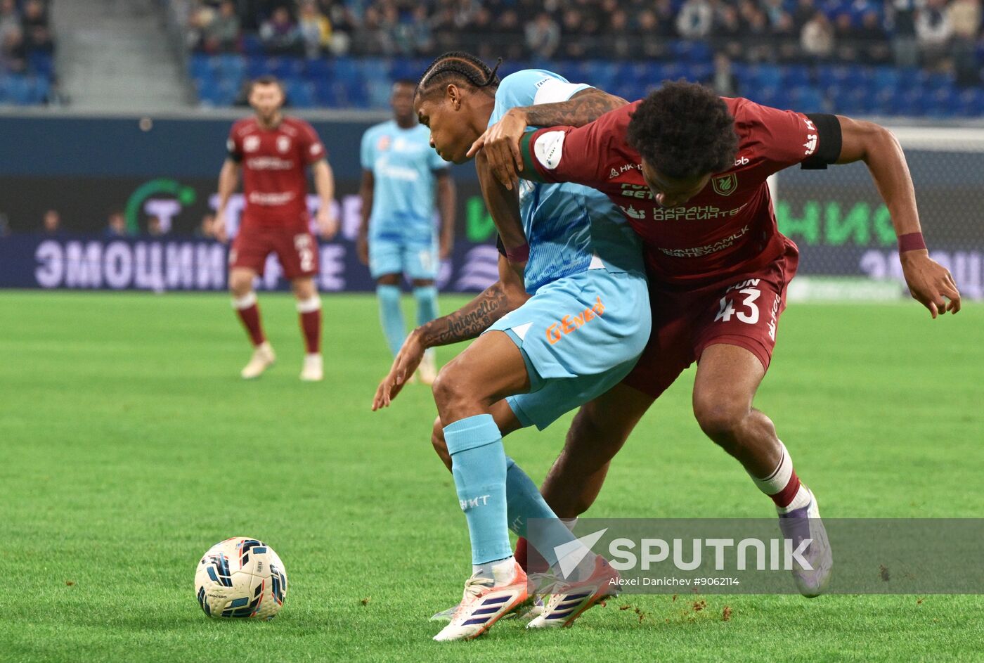 Russia Soccer Premier-League Zenit - Rubin