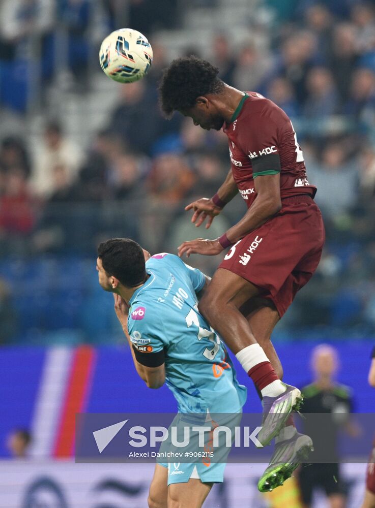 Russia Soccer Premier-League Zenit - Rubin