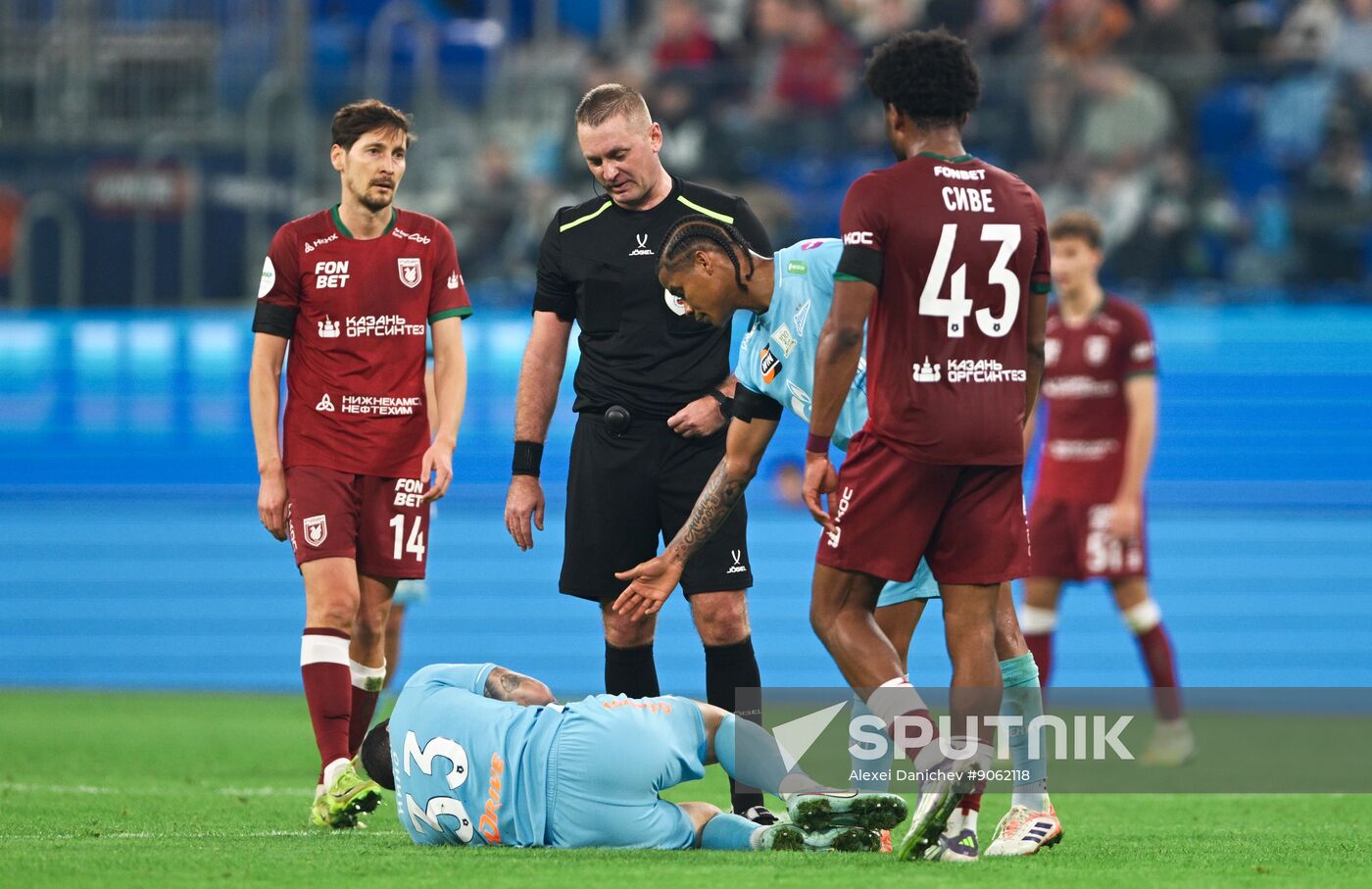Russia Soccer Premier-League Zenit - Rubin