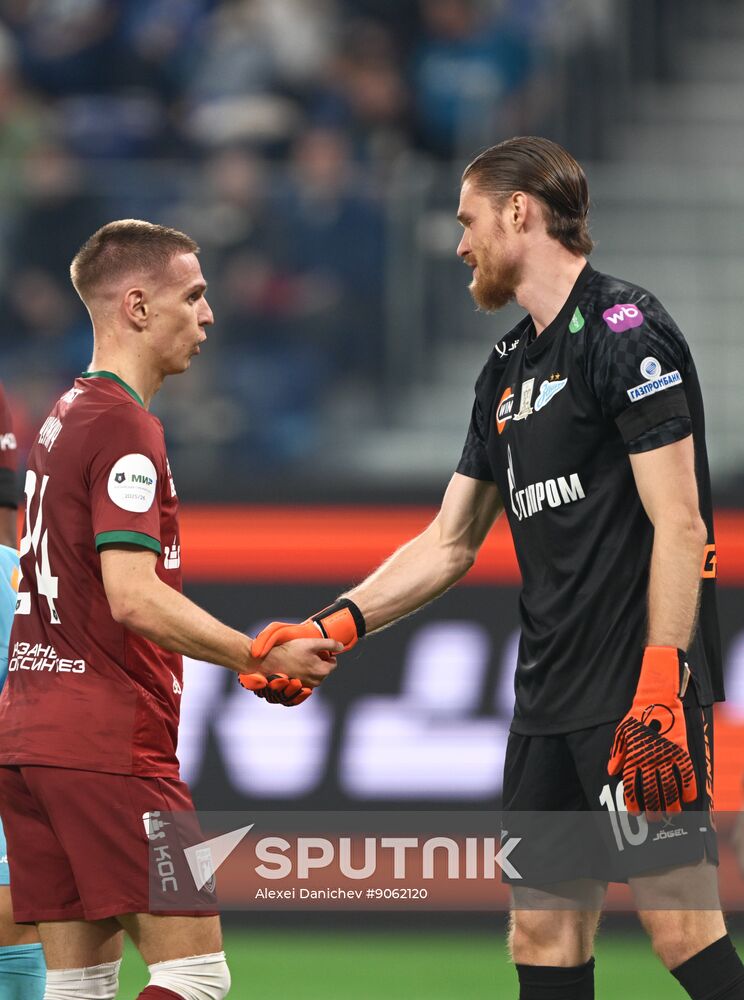 Russia Soccer Premier-League Zenit - Rubin