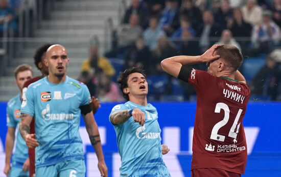 Russia Soccer Premier-League Zenit - Rubin