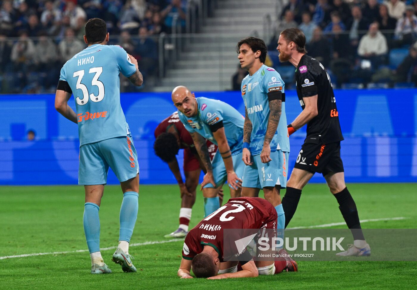 Russia Soccer Premier-League Zenit - Rubin