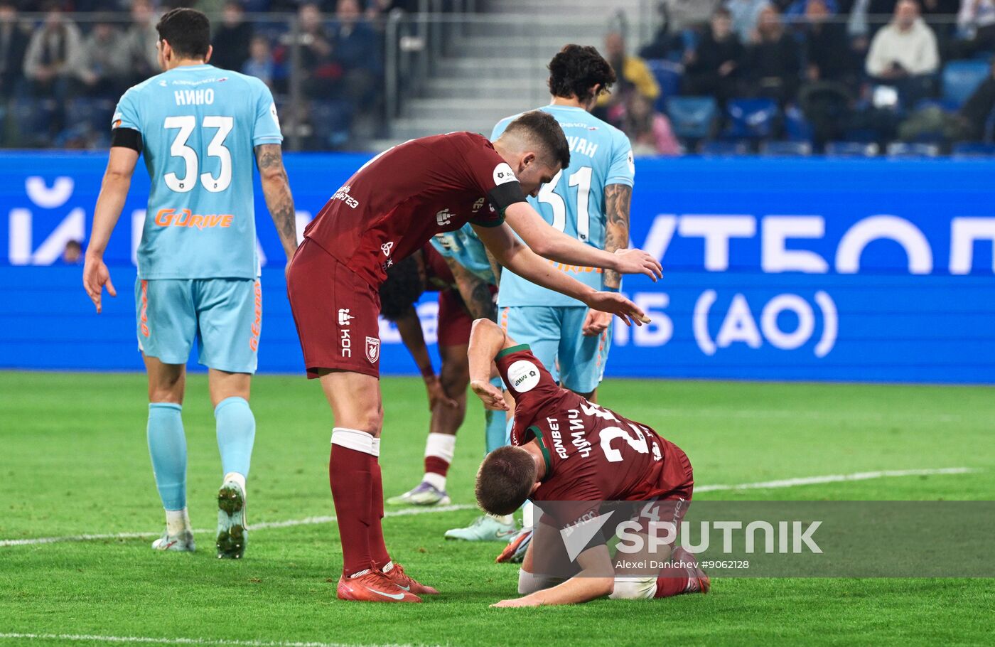 Russia Soccer Premier-League Zenit - Rubin