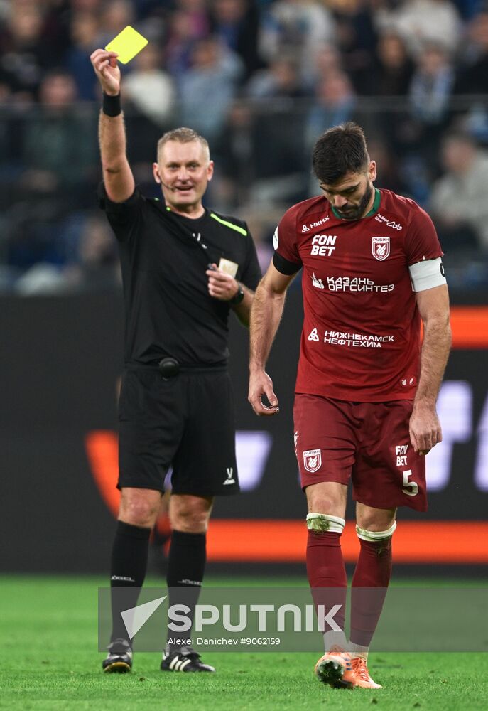 Russia Soccer Premier-League Zenit - Rubin