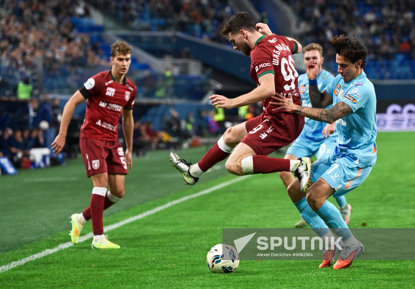 Russia Soccer Premier-League Zenit - Rubin