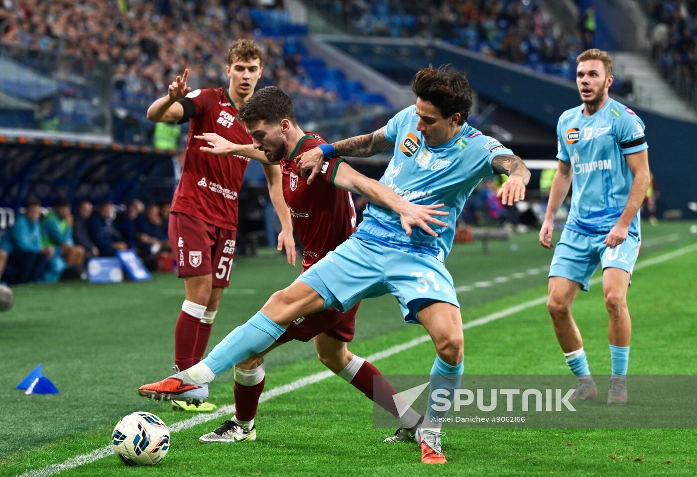Russia Soccer Premier-League Zenit - Rubin