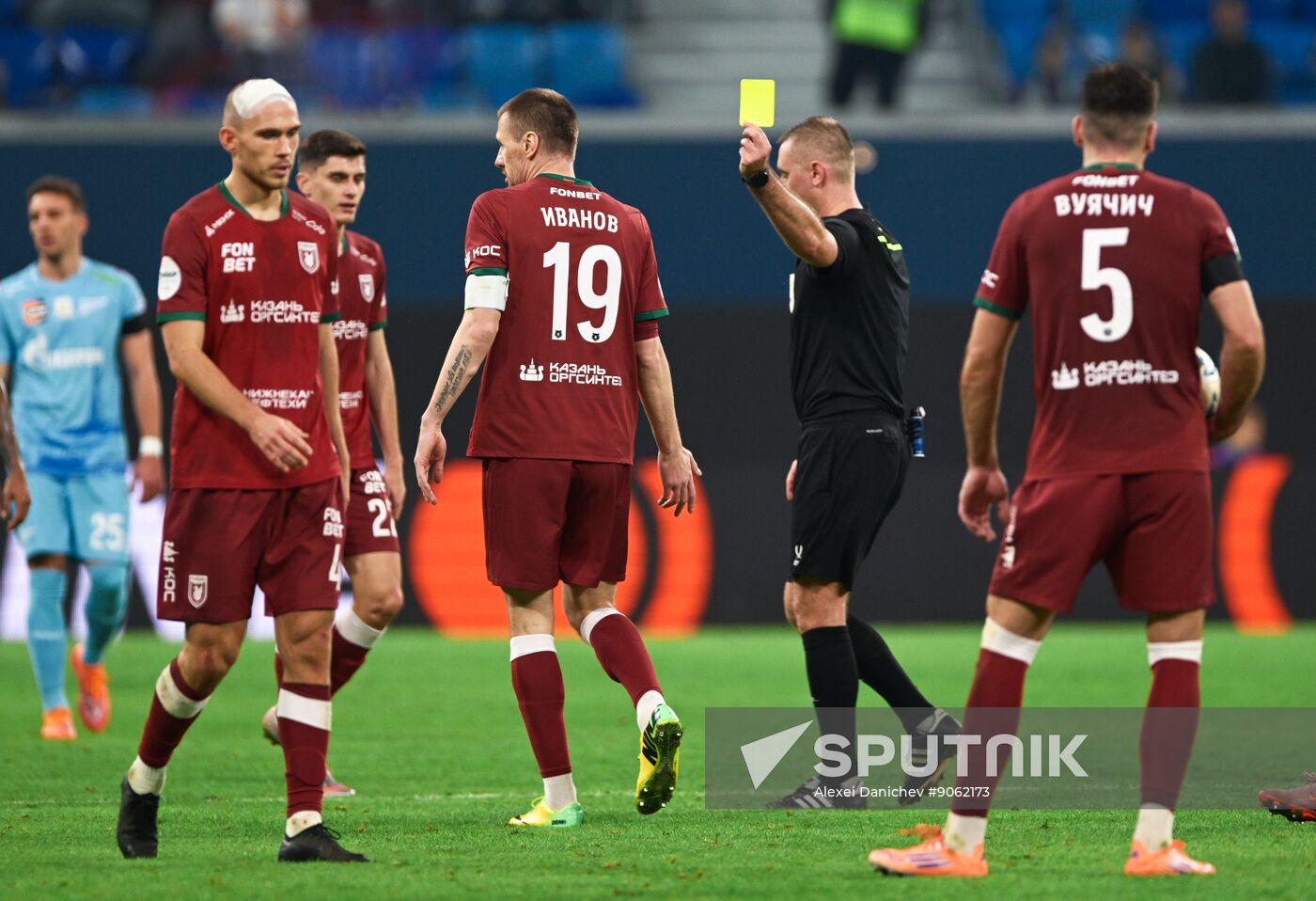 Russia Soccer Premier-League Zenit - Rubin