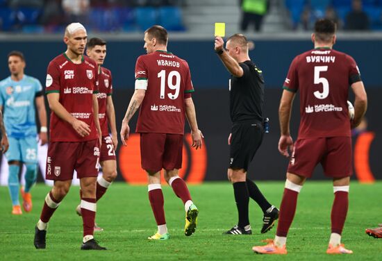 Russia Soccer Premier-League Zenit - Rubin