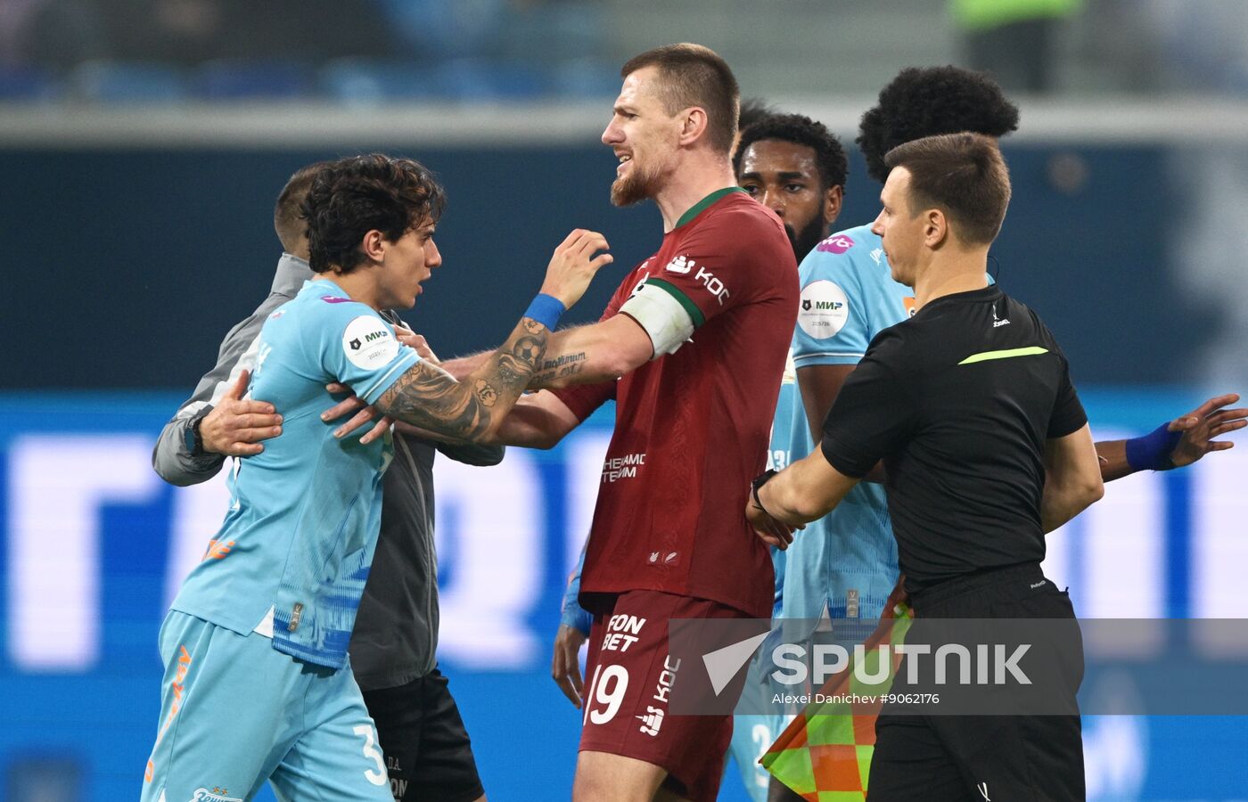 Russia Soccer Premier-League Zenit - Rubin