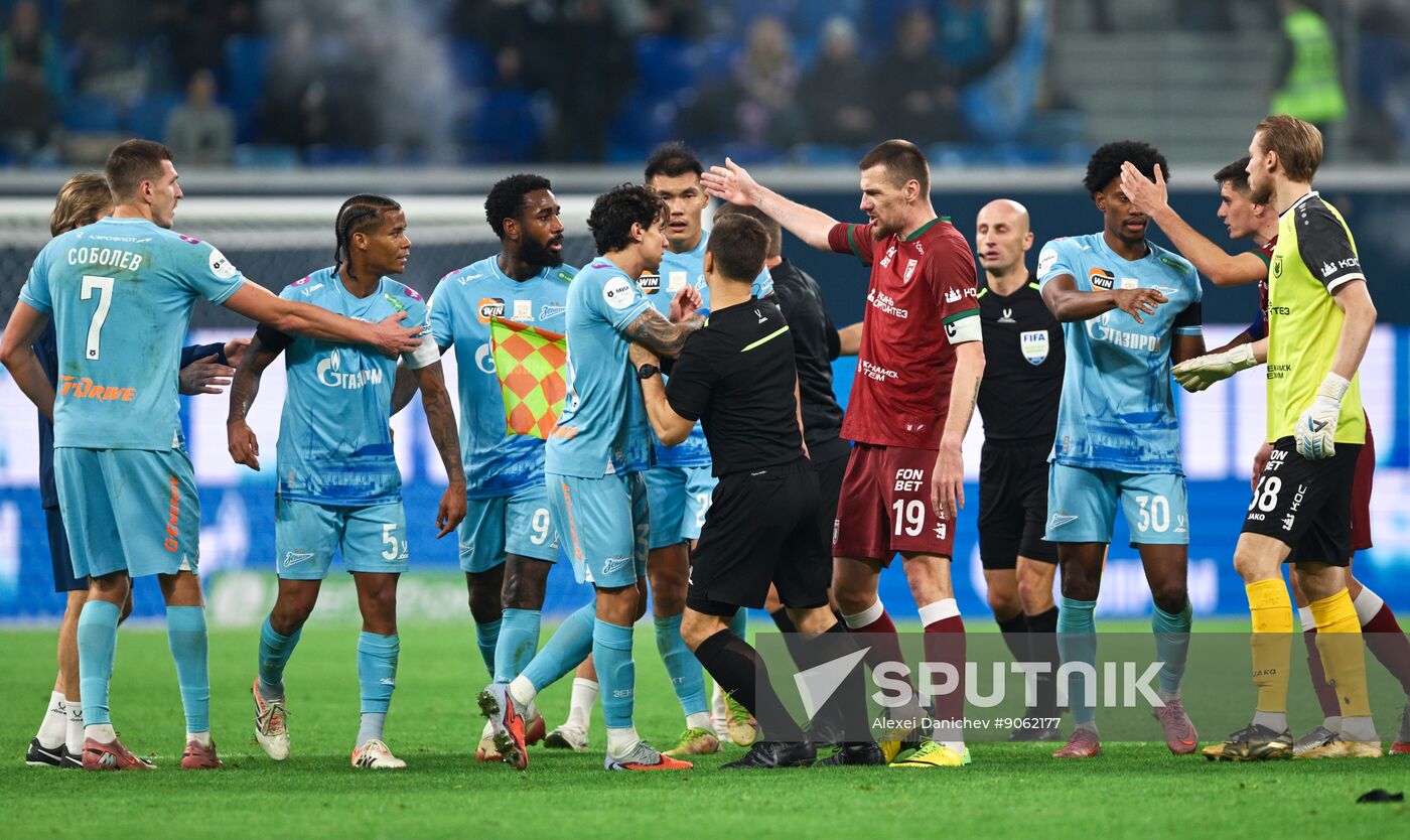 Russia Soccer Premier-League Zenit - Rubin
