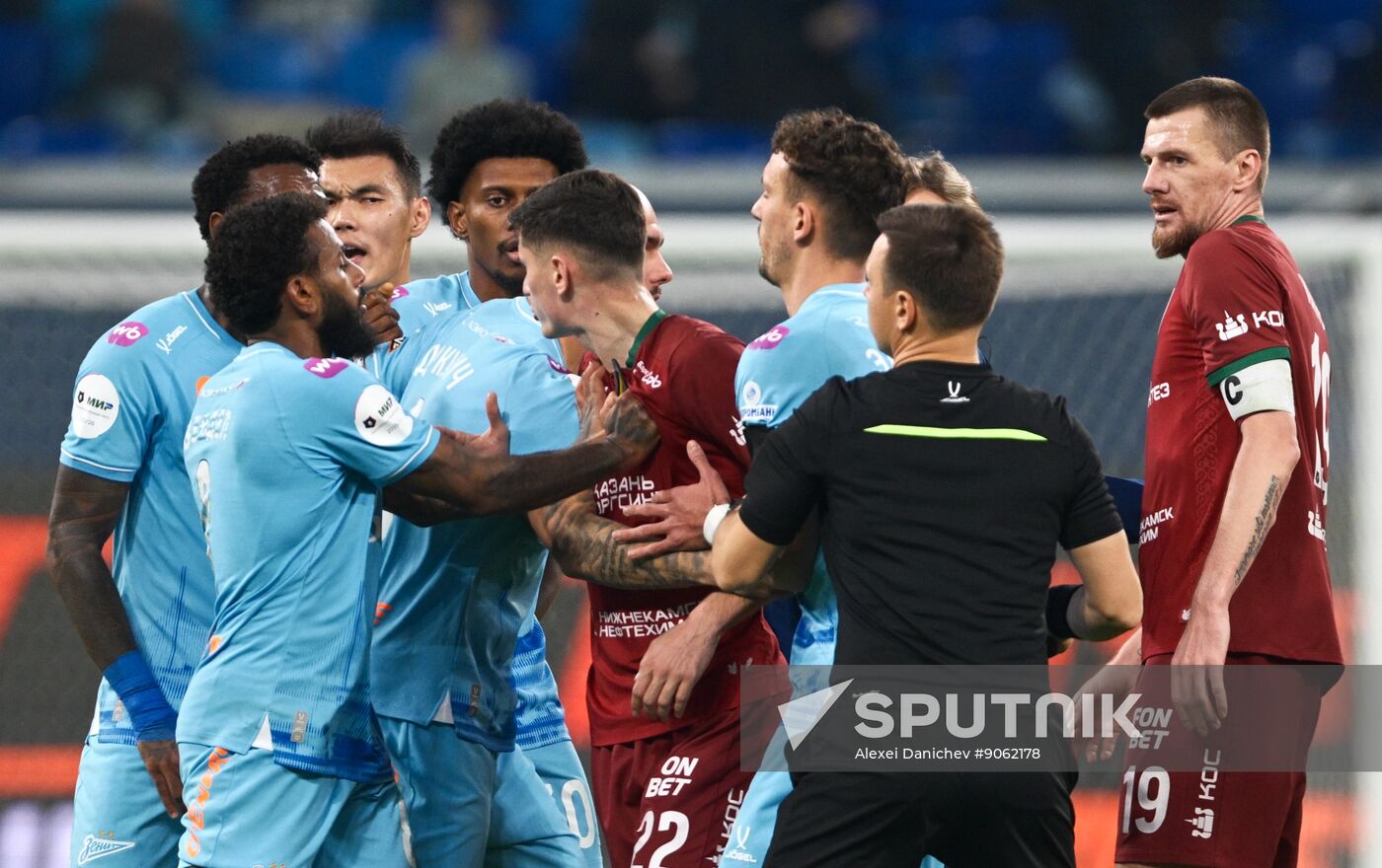 Russia Soccer Premier-League Zenit - Rubin