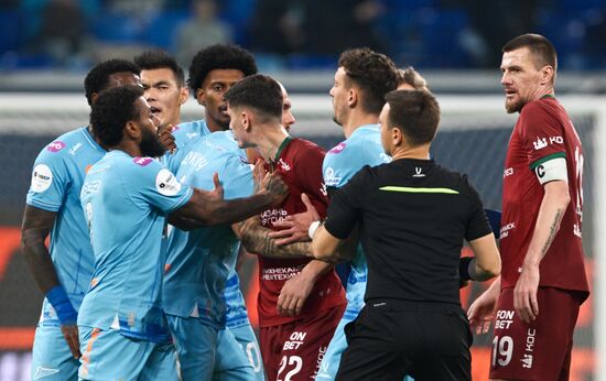 Russia Soccer Premier-League Zenit - Rubin