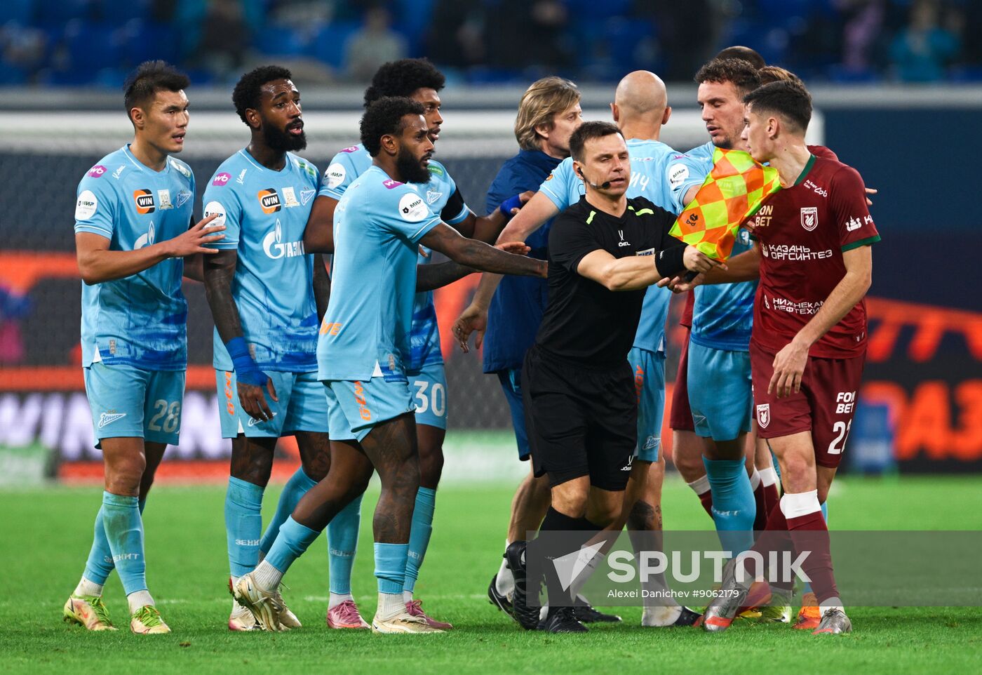 Russia Soccer Premier-League Zenit - Rubin