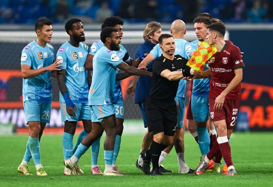 Russia Soccer Premier-League Zenit - Rubin