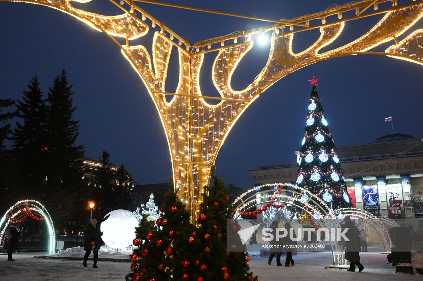 Russia Regions New Year Season Preparations