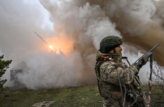 Russia Ukraine Military Operation Artillery Unit