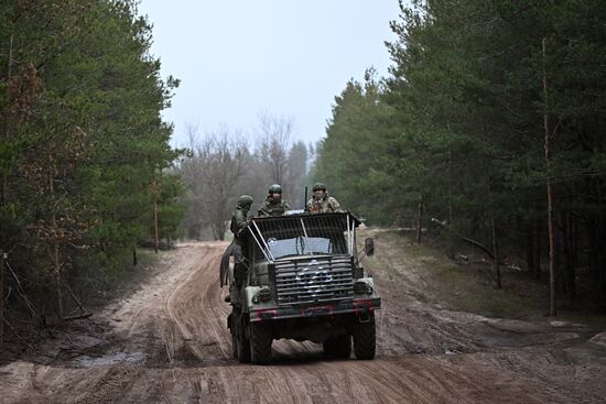 Russia Ukraine Military Operation Artillery Unit