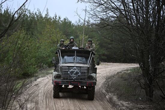 Russia Ukraine Military Operation Artillery Unit