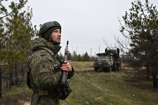 Russia Ukraine Military Operation Artillery Unit