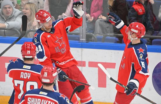 Russia Ice Hockey Kontinental League CSKA - Salavat Yulaev