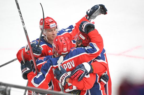 Russia Ice Hockey Kontinental League CSKA - Salavat Yulaev