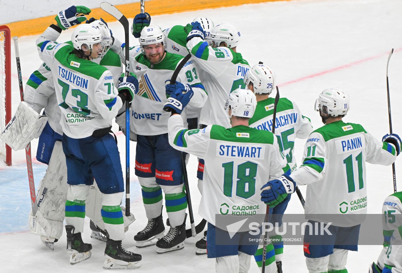 Russia Ice Hockey Kontinental League CSKA - Salavat Yulaev