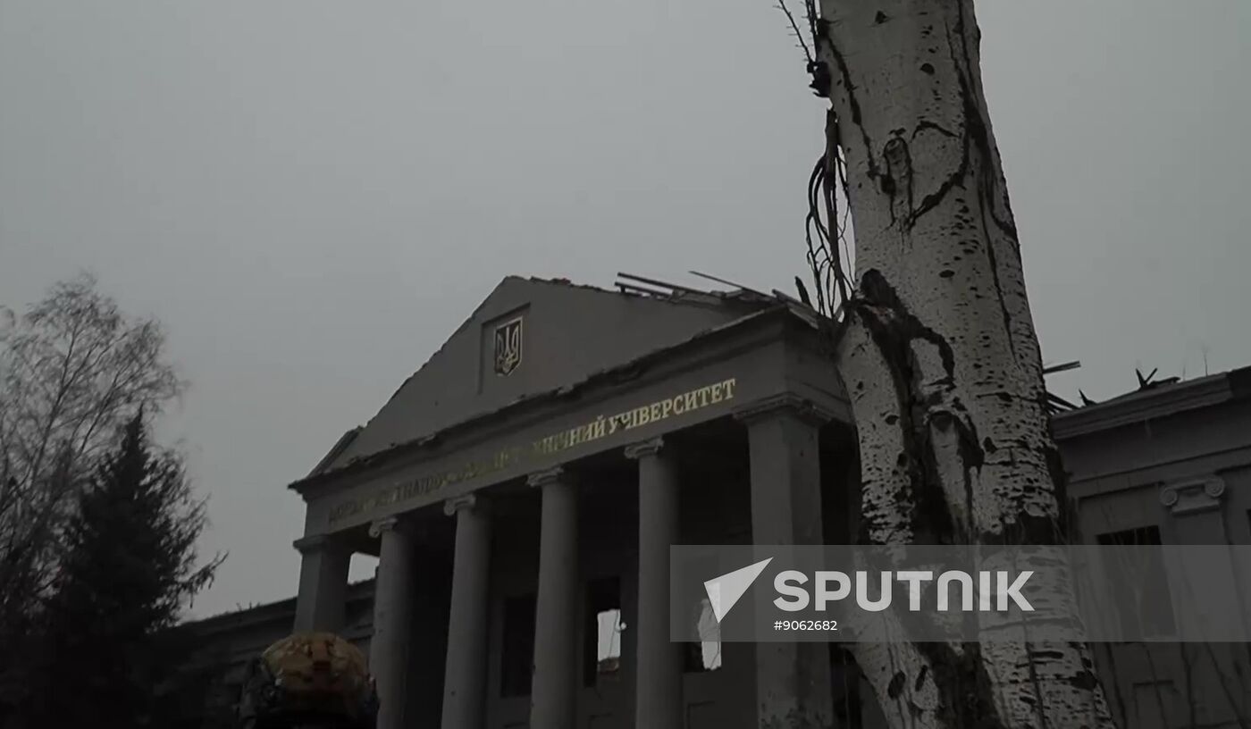 Russia Ukraine Military Operation Krasnoarmeysk