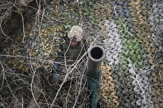 Russia Ukraine Military Operation Tank Unit