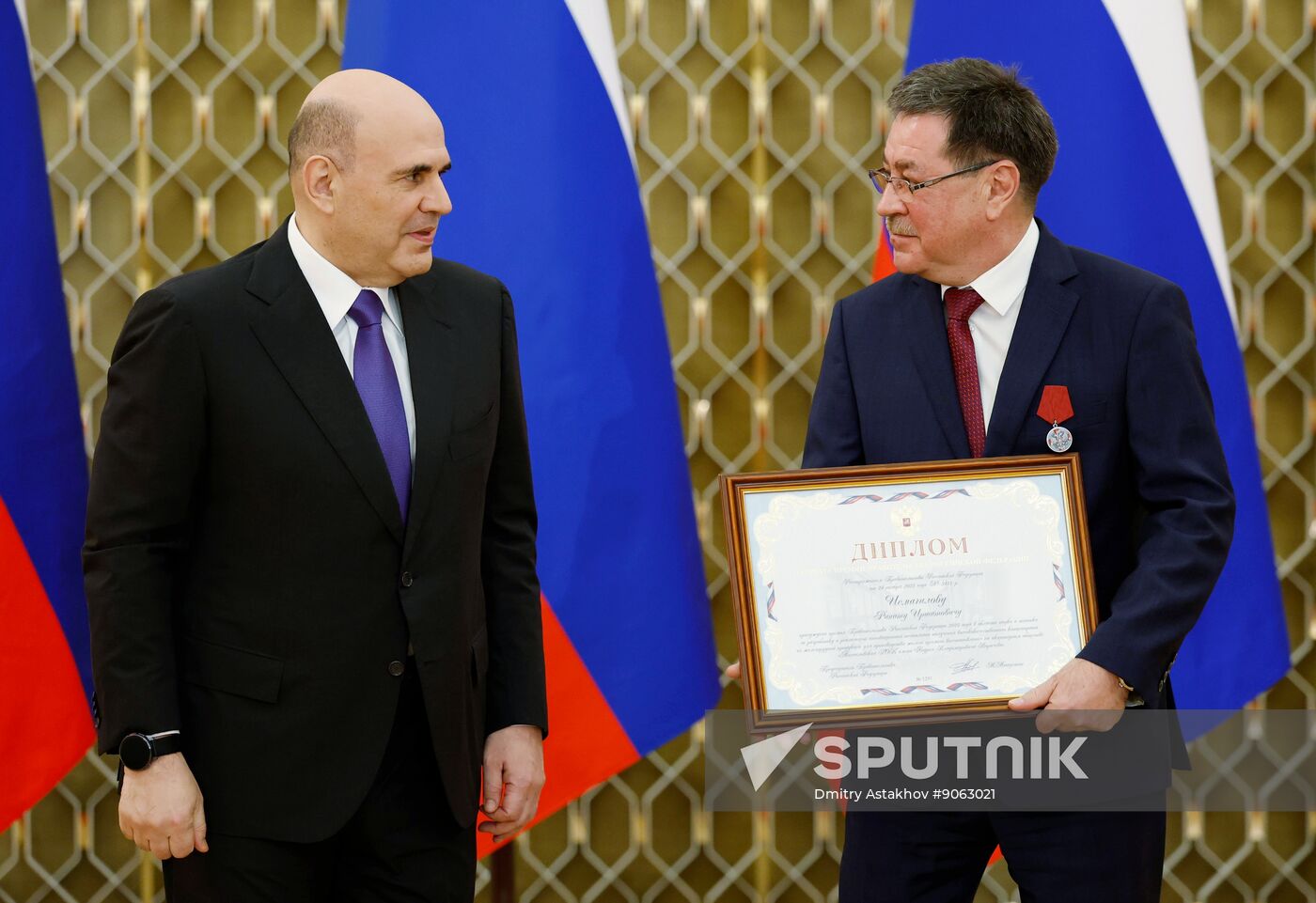 Russia Mishustin Science Technology Government Awards