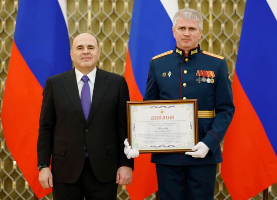 Russia Mishustin Science Technology Government Awards