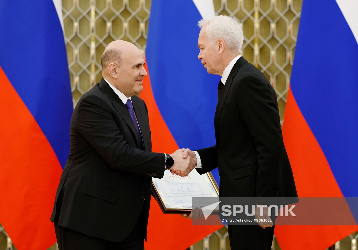 Russia Mishustin Science Technology Government Awards
