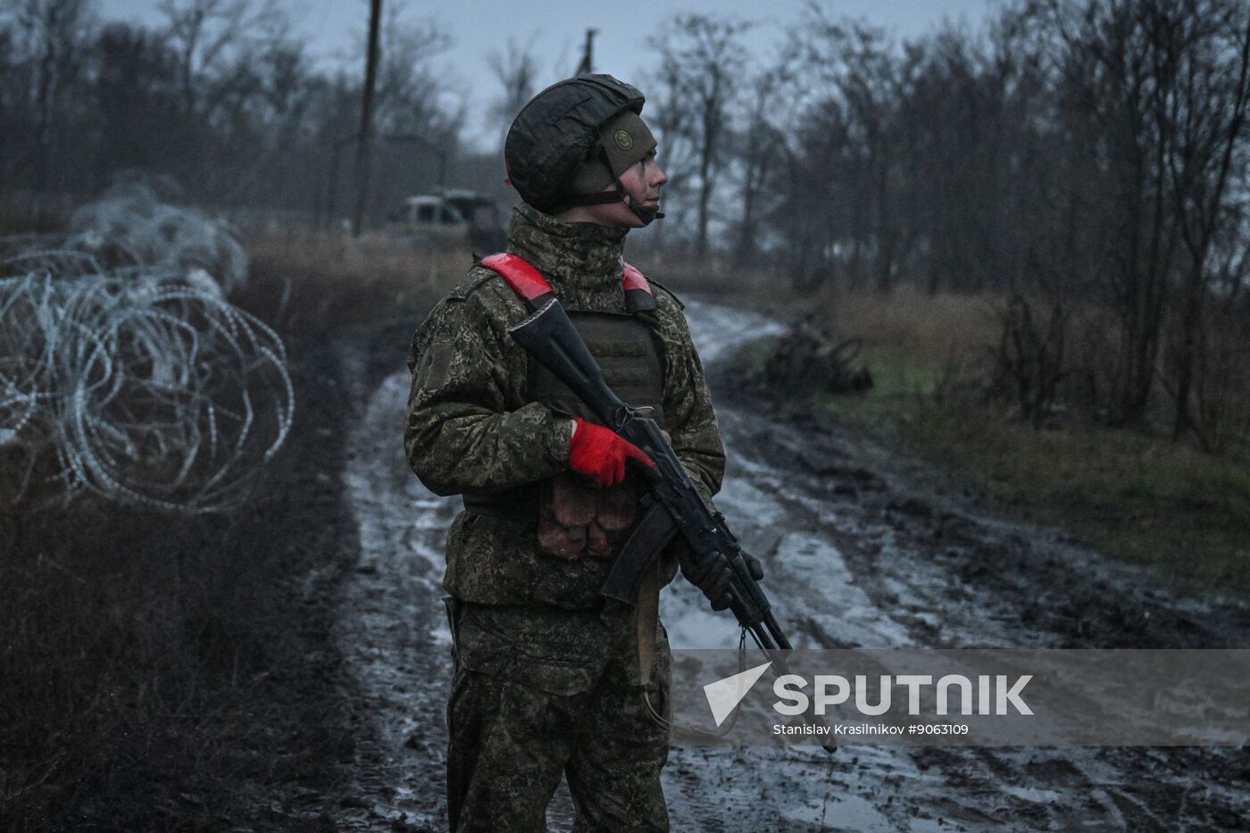 Russia Ukraine Military Operation Artillery Unit