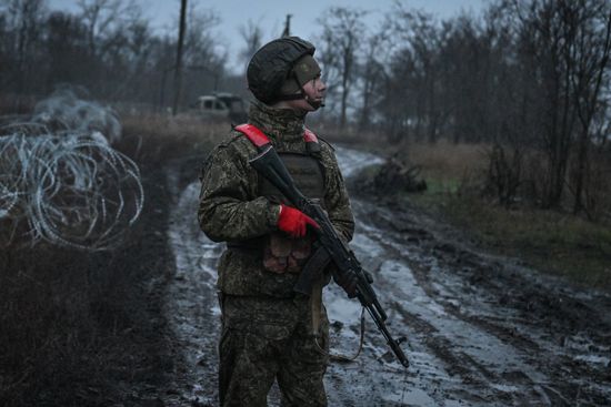 Russia Ukraine Military Operation Artillery Unit